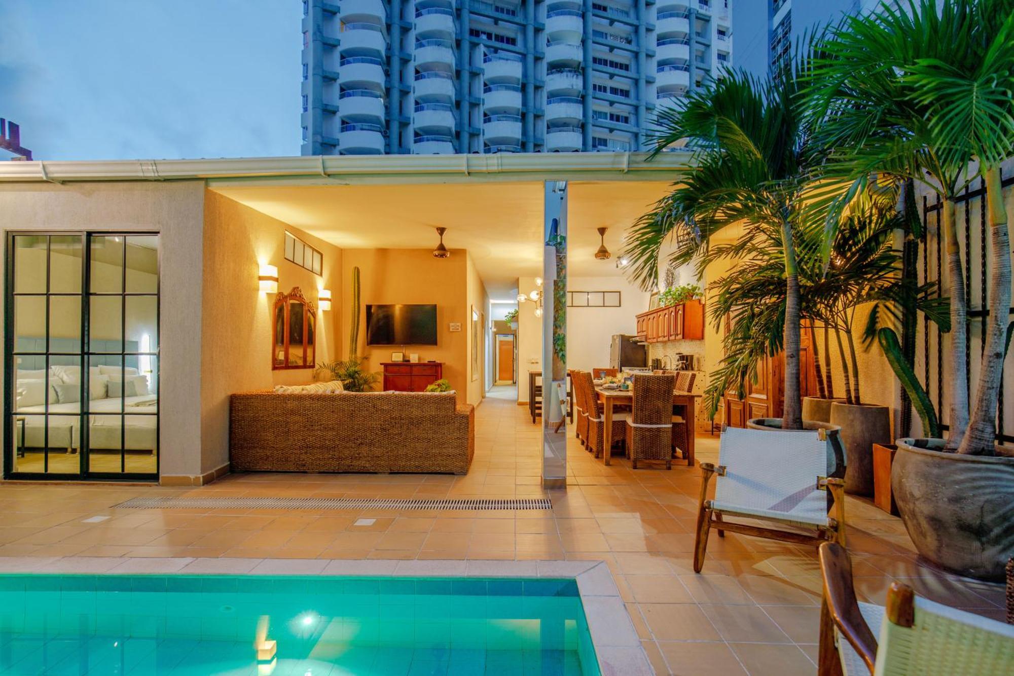 Pensión Cartagena+ Picina+6 Alcobas + Ciudad Antigua Cartagena